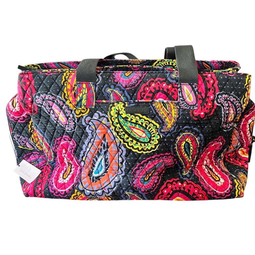 Vera Bradley Twilight Paisley Overnight Travel Bag